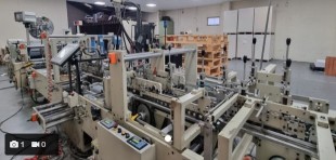 Crashlock carton gluer